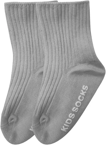 Vista 2 de Calcetines de agarre de algodón para bebés y niños calcetines antideslizantes para recién nacidos unisex para bebés y niños de 0 a 36 meses