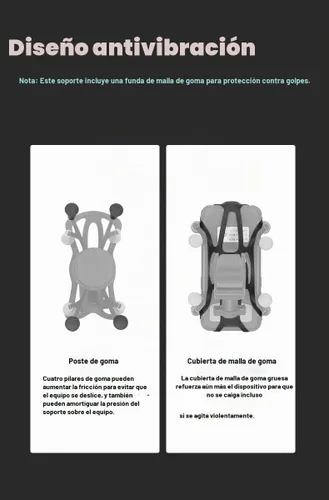Vista 9 de Strg Soporte de teléfono con abrazadera para rieles de 0.7" a 1.35
