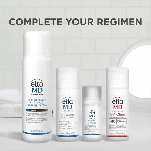 Vista 7 de EltaMD gel renovador para ojos, por 0.5 onzas