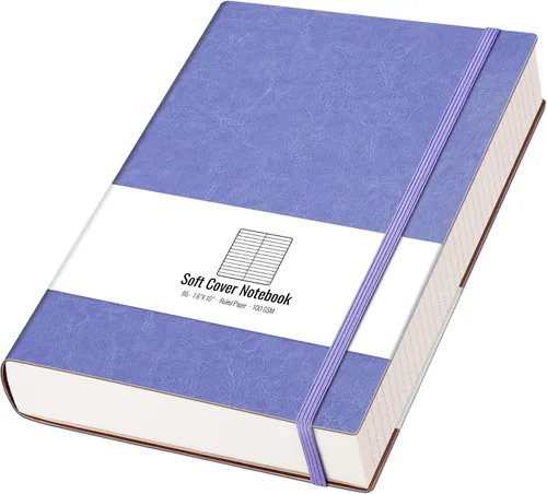 Vista 30 de AHGXG Cuaderno universitario rayado A4 - Cuaderno en blanco A4 extragrande con líneas - 320 páginas de diario grueso para escribir, papel grueso