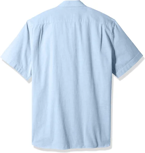 Vista 2 de Lacoste Camisa Oxford de manga corta con botones para hombre ajuste regular