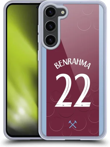 Vista 79 de Head Case Designs Officially Licensed West Ham United FC James Ward-Prowse 2023/24 Players Home Kit Gel Case [Military Grade Protection] Compatible