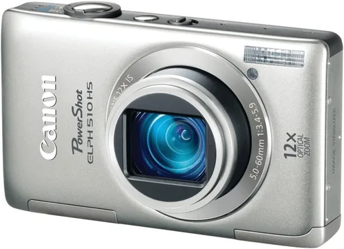 Vista 6 de Canon PowerShot ELPH 510 HS 12.1 MP CMOS Cámara digital con video Full HD y lente ultra gran angular (negro)