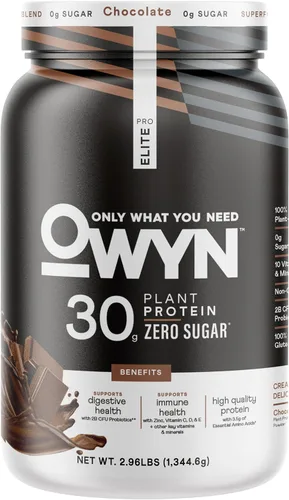 Vista 11 de OWYN Only What You Need Pro Elite Polvo de proteína de alto contenido, 30g de proteína vegana para la recuperación después del entrenamiento