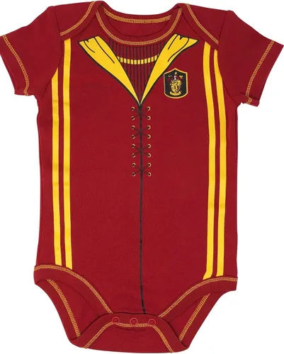 Vista 4 de Harry Potter - Paquete de 5 mamelucos Hogwarts Gryffindor para bebé
