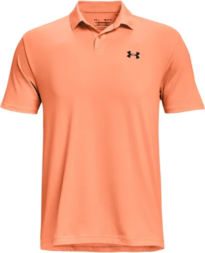 Vista 3 de Under Armour Men's Performance 2.0 Golf Polo (864) Afterglow/ Gris parcela