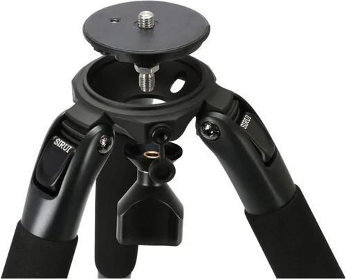 Vista 4 de Sirui Trípode profesional de fibra de carbono de 3 secciones de la serie SR-3203 SR, capacidad de 55 lb