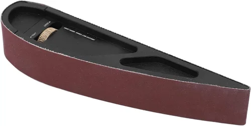 Vista 6 de Soporte para papel de lija, manual multifuncional ajustable, pulidor de lijado de aleación de aluminio, herramientas de lijado para carpintería