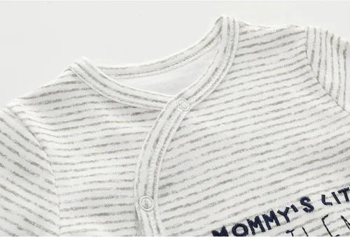 Vista 7 de ZAV Ropa unisex para bebés, paquete de 5 mamelucos de manga corta y 3 mamelucos con pies para bebé