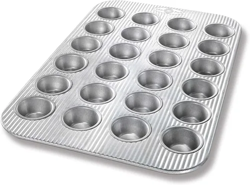 Vista 5 de USA Pan Molde para magdalenas Jumbo Texas, 6 cavidades, revestimiento antiadherente y liberación rápida, acero aluminizado