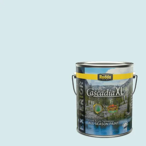 Vista 72 de Rodda Paint CASCADIA XL - Pintura satinada e imprimación para exteriores en uno, cuarto de galón, idea abstracta
