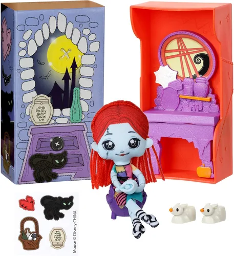 Vista 10 de SWEET SEAMS Paquete individual de Disney The Nightmare Before Christmas Sally Alicia en el país de las maravillas de 6 pulgadas muñecas