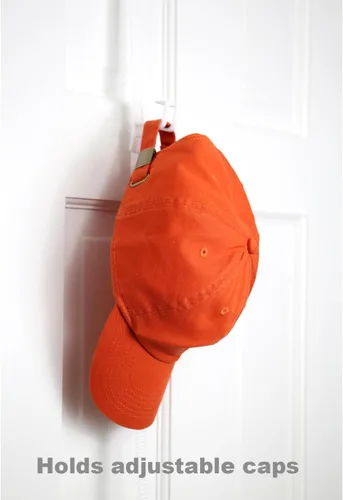 Vista 4 de Perfect Curve Organizador de Sombreros Perchero para Gorras FAV Percheros para sombreros Capacidad para hasta 20 gorras Organizador sobre