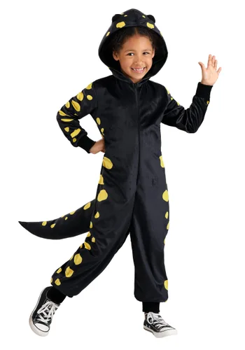 Vista 7 de Disfraz de Salamandra Manchada para Niños Multicolor