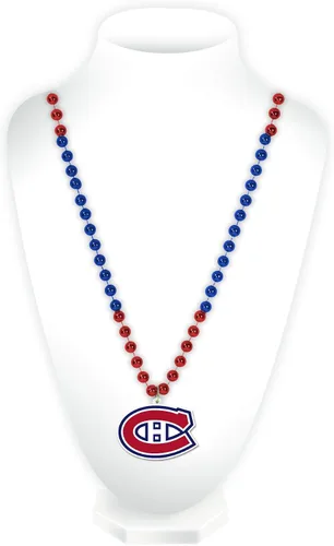 Vista 4 de Rico Industries NHL unisex Team Logo Mardi Gras Style Beads