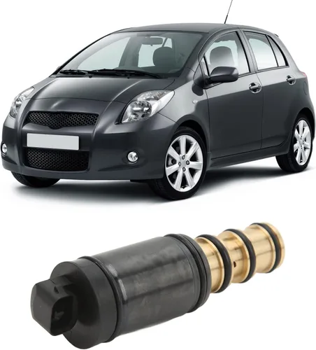 Vista 5 de Válvula de control electrónico del compresor de CA, electroválvula de control del compresor de CA Reemplazo estable del rendimiento para motor