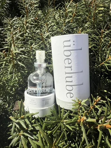 Vista 4 de Uberlube Lubricante de base de silicona - Lubricante de silicona sin fragancia para lubricación personal: Lubricante líquido para privacidad y sexo