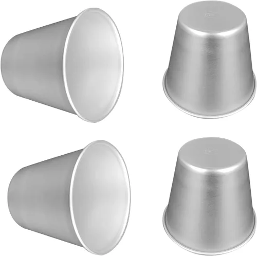 Vista 2 de FRIGIIRE 6 vasos individuales antiadherentes Popovers de chocolate fundido