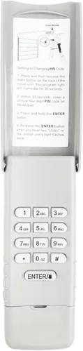 Vista 3 de 2 teclas universales de repuesto para interruptor de inmersión Liftmaster Chamberlain Craftsman Genie Lineal Wayne Dalton Stanley 315Mhz 390Mhz Dos