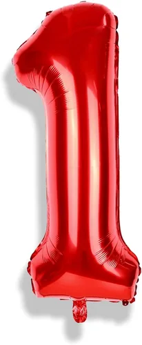Vista 66 de Globos de Sirena Número 0 de 40 Pulgadas, Juego de Globos de Números Grandes Morado Verde Azulado Arcoíris 0-9, Globos de Números de Papel de Azul
