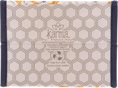 Vista 2 de Karma Bolsas de regalo reutilizables – Bolsa de mano y bolsa de regalo con asas – Perfecto para regalos de cumpleaños y bolsas de fiesta RPET 1 Bee