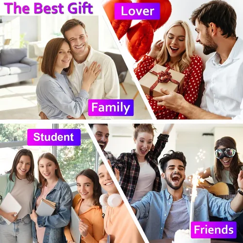 Vista 6 de Regalos para hombres adultos bolígrafo de juguete - relleno de calcetines de Navidad para adolescentes, bolígrafo blanco regalos originales