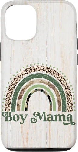Vista 28 de Funda para iPhone 17 con estampado de leopardo y arcoíris para iPhone 17