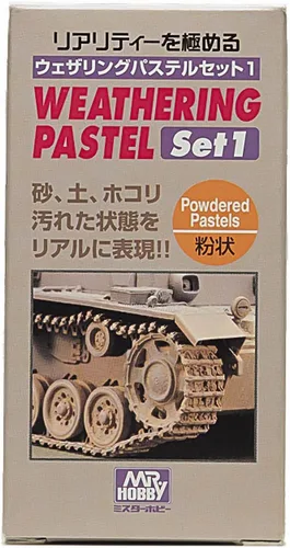 Vista 2 de GSI Creos Mr. Hobby - Weathering Pastel Set 2, GSI Creos (PP102)