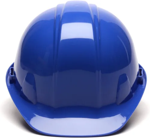 Vista 2 de Pyramex Safety SL Series Cap Style Hard Hat, 4-Point Snap Lock Suspension Azul