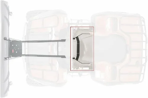 Vista 7 de WARN 88188 Powersports - Kit central para ATV para Yamaha Grizzly y Kodiak, color negro