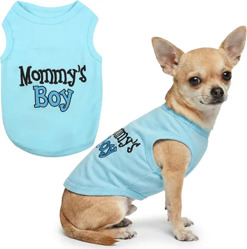 Vista 80 de Parisian Pet - Camiseta para perros y gatos, con texto en inglés Daddy's Girl, 2XS