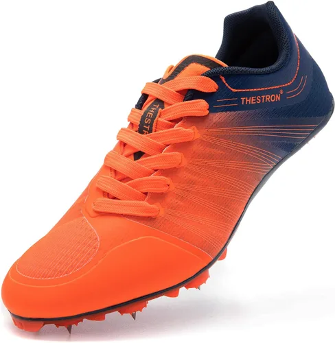 Vista 6 de Zapatos de pista y campo para hombre y mujer, tenis de salto de pista, tenis profesionales para correr y clavos, zapatos para niños