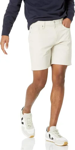 Vista 8 de Amazon Essentials Pantalones cortos elásticos con 5 bolsillos y entrepierna de 7 pulgadas para hombre