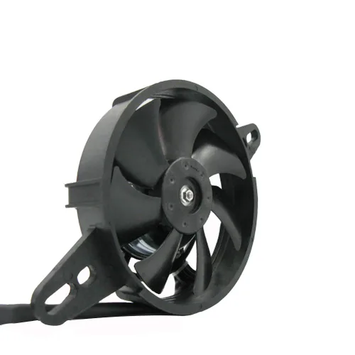Vista 5 de OTOM - Ventilador de refrigeración universal para motocicleta, enfriador de aceite, enfriador de agua, ventilador eléctrico de 4 pulgadas y 5