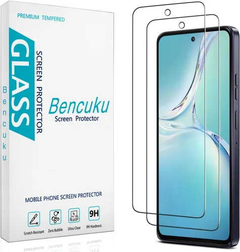 Vista 13 de Paquete de 2 protectores de pantalla de vidrio templado diseñados para Motorola Moto G Power 5G (2023), antiarañazos, sin burbujas