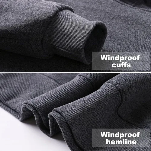 Vista 5 de Conjunto deportivo de 2piezas con sudadera con capucha y pantalón para hombre y mujer