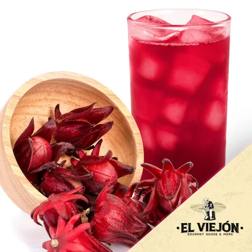 Vista 9 de El Viejón - Hibisco natural 1 libra Bolsa resellable