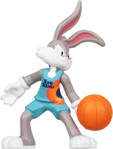 Vista 10 de Moose Toys Space Jam: A New Legacy - Paquete de 4 - Lebron, Bugs Bunny, Wile E. Coyote y 1 figura misteriosa - Banco, multicolor, 14574