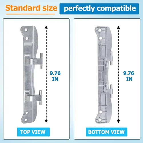 Vista 2 de W10208415, WPW10208415 Secadora, Bisagra de puerta de lavadora Compatible con hidromasaje, crosley, etc. Cargador frontal Secadora y lavadora