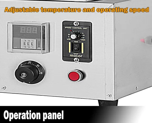 Vista 4 de TZ Máquina de cono de pizza - Máquina de 4 conos con horno, 110V/60Hz