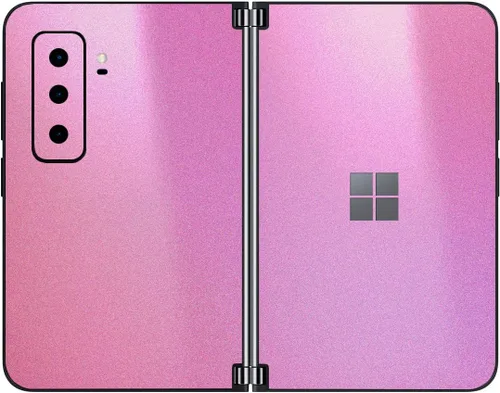 Vista 27 de SopiGuard Skin para Microsoft Surface Duo 2 2ª generación de borde a borde de paneles delanteros y traseros de vinilo (piedra de ladrillo)