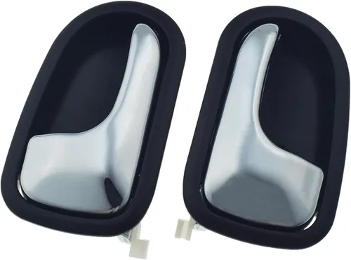 Vista 2 de Par de manijas de puerta interiores izquierda y derecha cromadas para Mazda Protege 626 Ford Activa Liata Tierra