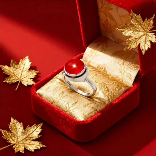 Vista 5 de Simple Plain Classics - Anillo de plata de ley S925 con piedras preciosas de cuarzo de cristal único para mujer, joyería de declaración