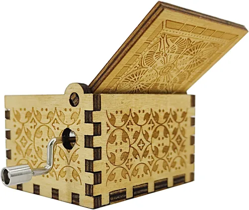 Vista 7 de FixtureDisplays® Caja de música – Amazing Grace 3 3/8 x 2 X 1 5/8 pulgadas, himno cristiano, regalo para madre, padre, hija, hijo, hermano