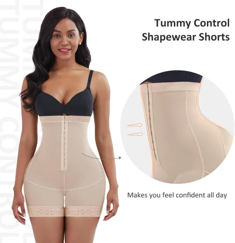 Vista 4 de FeelinGirl Fajas Colombianas Moldeadoras Moldeadoras Faja Faja Pantalones cortos para levantamiento de glúteos