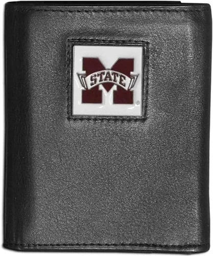 Vista 7 de Siskiyou Sports NCAA - Cartera de cuero de tres pliegues