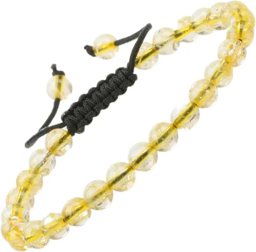 Vista 76 de MASSIVE BEADS - Pulseras ajustables unisex de cuentas de cristal de piedras preciosas con poder curativo natural, de macramé Piedras de 7 chakras