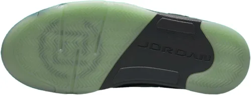 Vista 6 de Men's Jordan 5 Retro Low Clot Jade BlackClassic Jade-Fire Red (DM4640 036)