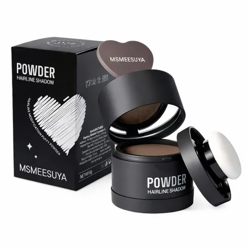 Vista 13 de Polvo de línea capilar al instante, rellena polvo fino o de retoque de raíz, adelgazamiento del cabello al instante más grueso para retoque
