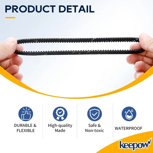 Vista 3 de KEEPOW Juego de cinturones de vacío compatible con Hoover Smartwash FH52000, FH52001, FH52002, FH52002G, FH52004PC, FH52013, FH53000PC limpiador